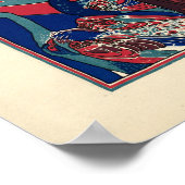 1897年のピーコックを持つ女性by Louis Rhead ポスター (角)