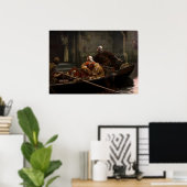 1897年エドモンド・ブレア・レイトン著 ポスター (ホームオフィス)