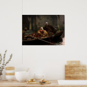 1897年エドモンド・ブレア・レイトン著 ポスター (キッチン)