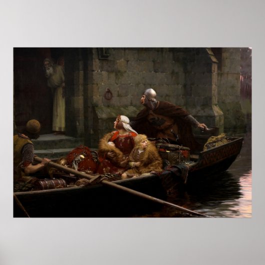 1897年エドモンド・ブレア・レイトン著 ポスター (正面)