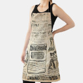 1897年フランスの新聞広告 エプロン (インサイチュ)