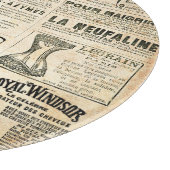 1897年フランスの新聞広告 カッティングボード (角)