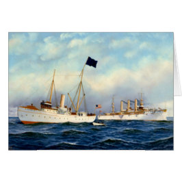 1897年製アメリカ巡洋艦ブルックリン