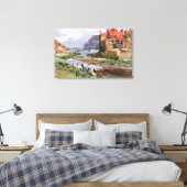 1897-1918スイス連邦共和国 キャンバスプリント (インサイチュ (寝室))