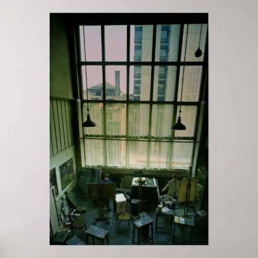 1897-99年に建てられたスタジオのビュー ポスター (正面)