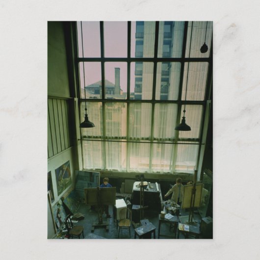 1897-99年に建てられたスタジオのビュー ポストカード (正面)