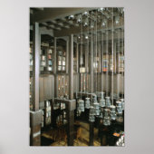 1897-99年に建てられたライブラリの表示 ポスター (正面)