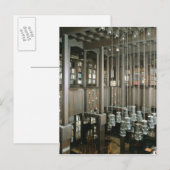 1897-99年に建てられたライブラリの表示 ポストカード (正面/裏面)