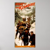 1897 KLONDIKE GOLD RUSH ポスター (正面)