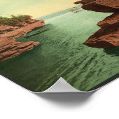 1898スペインクス、使徒の島、スーペリア湖 ポスター (角)