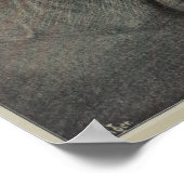 1898ヴィンテージ自転車幽霊ライダー広告アートポスター ポスター (角)