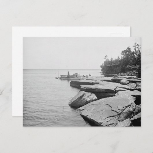 1898使徒の島、悪魔の島、上湖 ポストカード (正面/裏面)