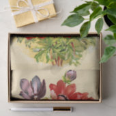 1898年のティッシュペーパーの旧式なWindflower 薄葉紙 (ギフト)