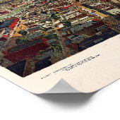 1898年のミルウォーキーウィスコンシンのパノラマビュー ポスター (角)