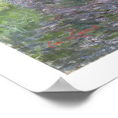 1898年のライズ川の土手のアジサイ(大井) ポスター (角)