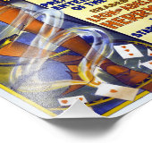 1898年のヴィンテ素晴らしージのポスターを復元したヘルマン フォトプリント            (角)