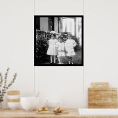 1898年の日最高の曜日の子供たち ポスター (キッチン)