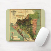1898年ニカラグア公式地図 マウスパッド (マウス)
