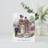 1898 Vintage Outdoor Fashion ポストカード (スタンド正面)