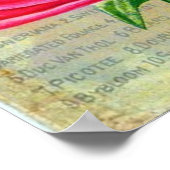 1899ジョンルイス子供園芸用フローラヴィンテージ ポスター (角)