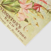 1899ヴィンテージシードフローラの分離 薄葉紙 (詳細)