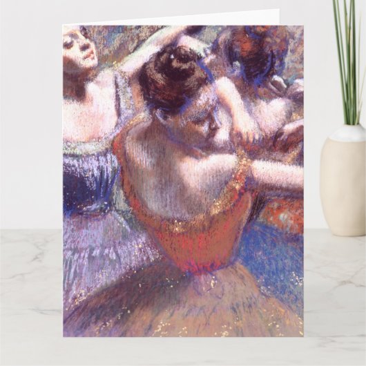 1899年のダンサー エドガル・ドガ カード (正面)