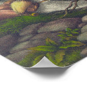 1899年のボーア大英戦争におけるベルモントの戦い ポスター (角)