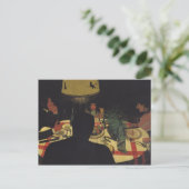 1899年のランプライトによるディナー ポストカード (スタンド正面)