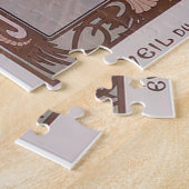 1899年の時代：ミュシャによるアールヌーボー ジグソーパズル (側面)