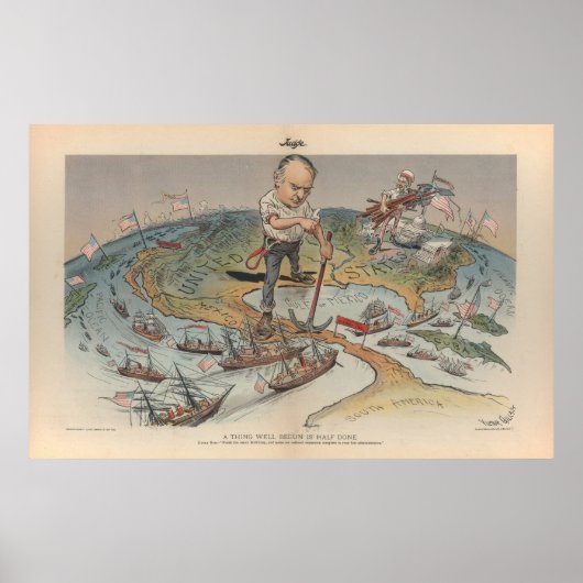 1899年ビクトル・ギルラムが始めたもの ポスター (正面)