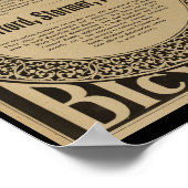 1899 Vintage Columbia Bicycles Ad Art Poster ポスター (角)