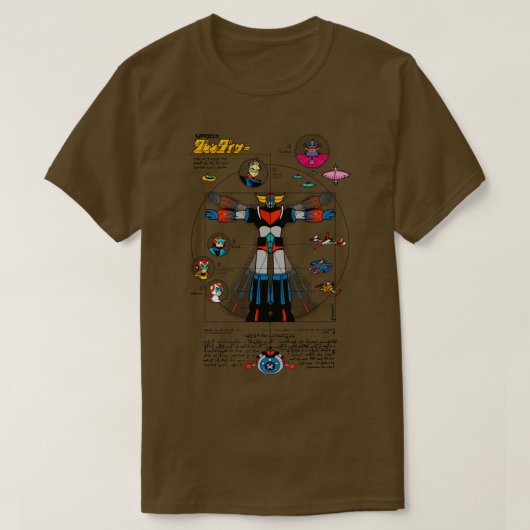 189bグレンディツァーダヴィンチカラー tシャツ (デザイン正面)