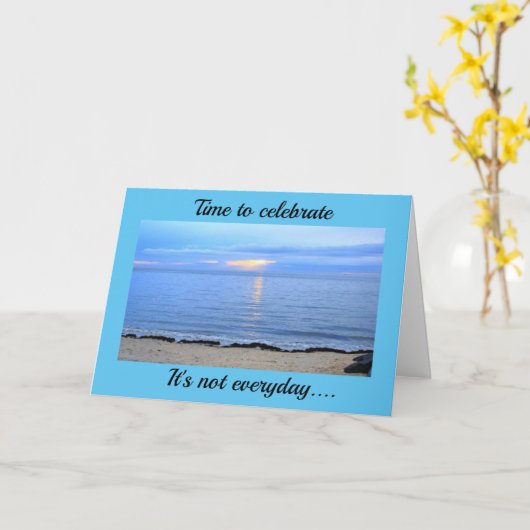 **18**誕生日カード カード (黄色い花)