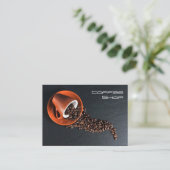 18 + 3一致の喫茶店のロイヤリティのスタンプカード ロイヤリティカード (スタンド正面)