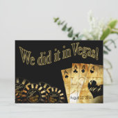 18:30 ゲイリー＆ケイティ ラスベガス デラックス ウェディング 招待状 (スタンド正面)