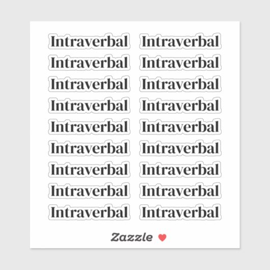 18 ABAラベルセット |自閉症セラピーシール シール (シート)