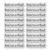 18 ABAラベルセット |自閉症セラピーシール シール (正面)