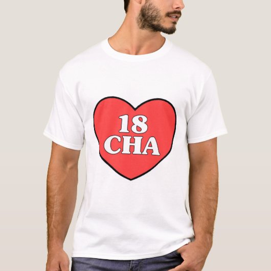 18 CHA Tシャツ (正面)