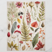 18 Forest Animal Rectangles 4 Junk Journaling Etc. (裏面)