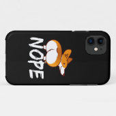 18 Nope コーギー Case-Mate iPhoneケース (裏面(横))
