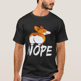18 Nope - コーギー Tシャツ