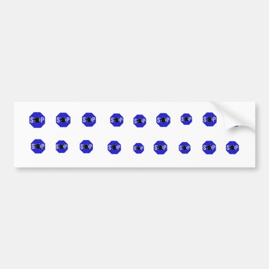 18 ShadeE バンパーステッカー (正面)
