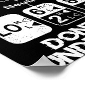 18 Speed What Don't You Understand Funny Truck Dri ポスター (角)