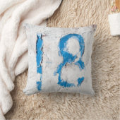 18 text on wall クッション (ブランケット)