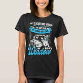 18 Wheeler for a Truck Driver Tシャツ (正面)