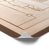 18 x 24インチテスラポスター ポスター (角)