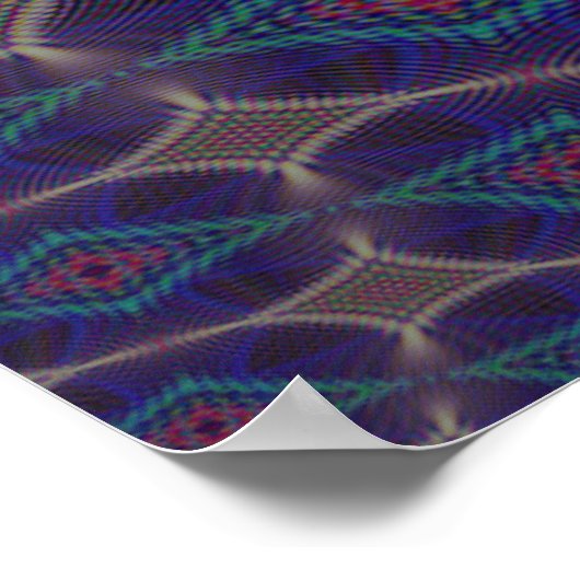 18 x 24干渉が発生 ポスター (角)