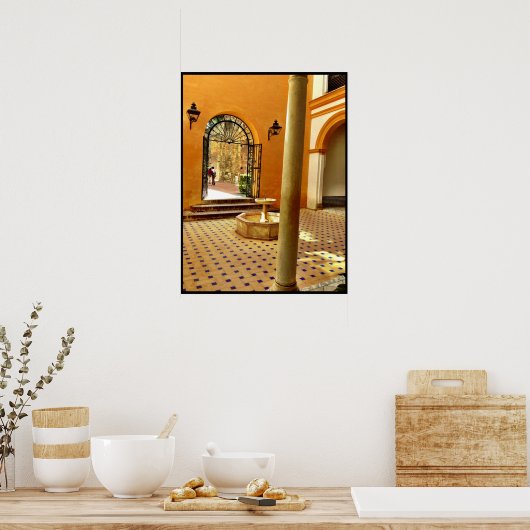 18" x 24"ポスター(半光沢)スペインのコレクションを参照 ポスター (キッチン)