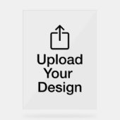 18" x 24" Acrylic Sign、デザインのアップロード アクリルサイン (正面)