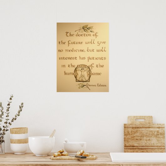 18" x 24" Doctor of the Futureポスター ポスター (キッチン)